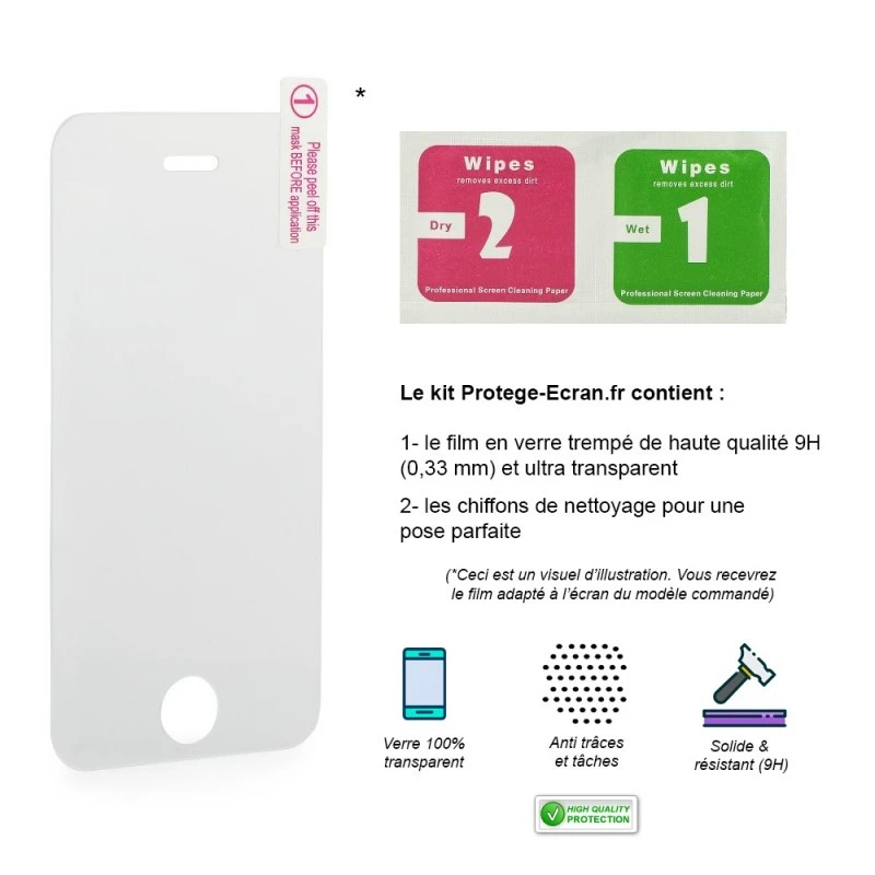 Film OPPO Reno En Verre Trempé - Protection écran Reno (6,4 Pouces) – Image 2